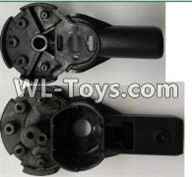 Wltoys Q323 Parts-04-01 Upper and bottom Body Motor seat(1 set),Wltoys Q323 RC Quadcopter Drone Spare Parts Accessories,Wltoys Model Q323-B Q323-C Q323-E Replacement Accessories